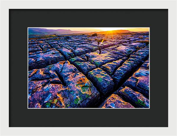 Burren Limestone Sunset