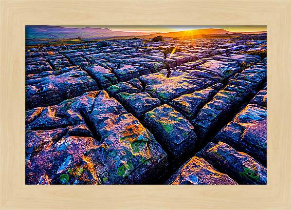 Burren Limestone Sunset
