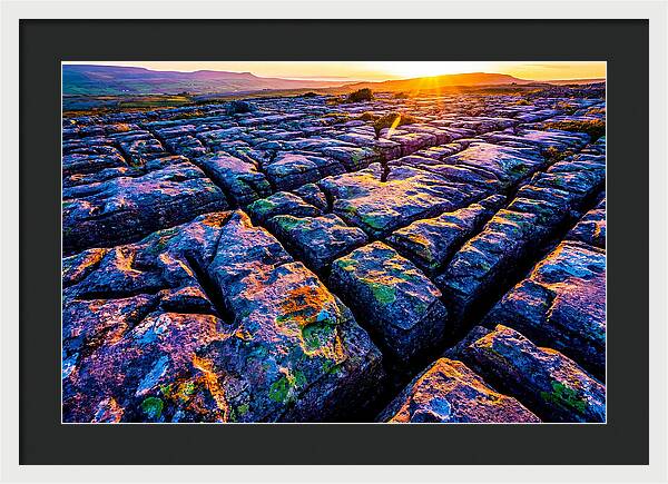 Burren Limestone Sunset
