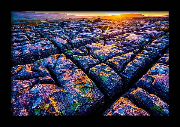 Burren Limestone Sunset