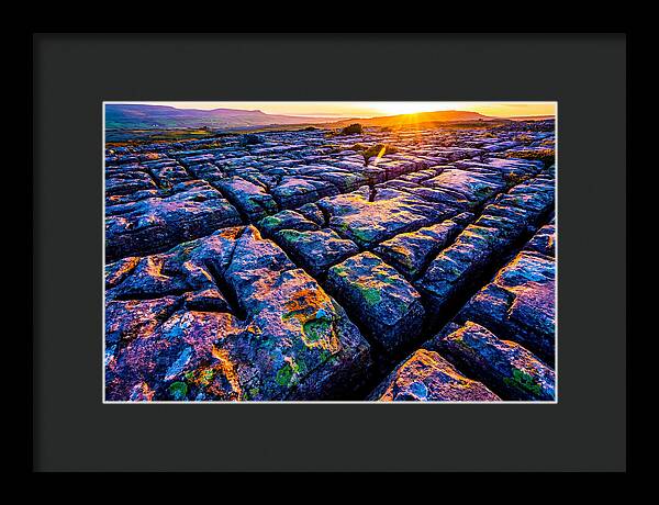 Burren Limestone Sunset