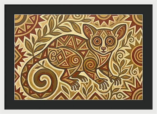 Bushbaby Folk Art