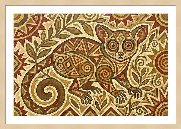 Bushbaby Folk Art