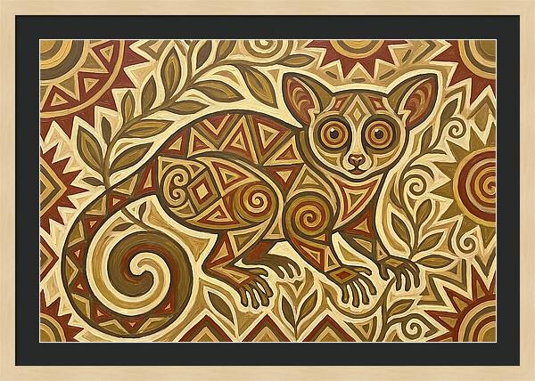 Bushbaby Folk Art