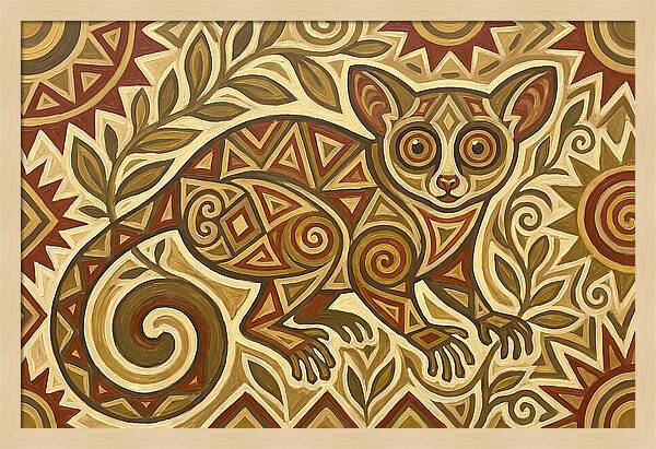 Bushbaby Folk Art