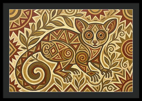 Bushbaby Folk Art