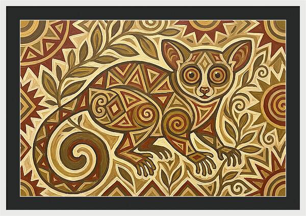 Bushbaby Folk Art