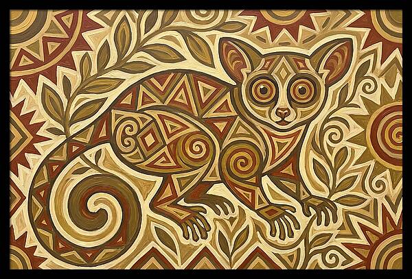 Bushbaby Folk Art