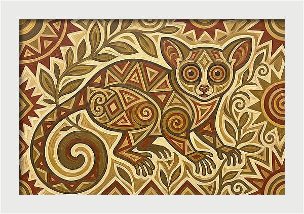 Bushbaby Folk Art
