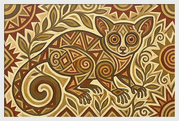 Bushbaby Folk Art