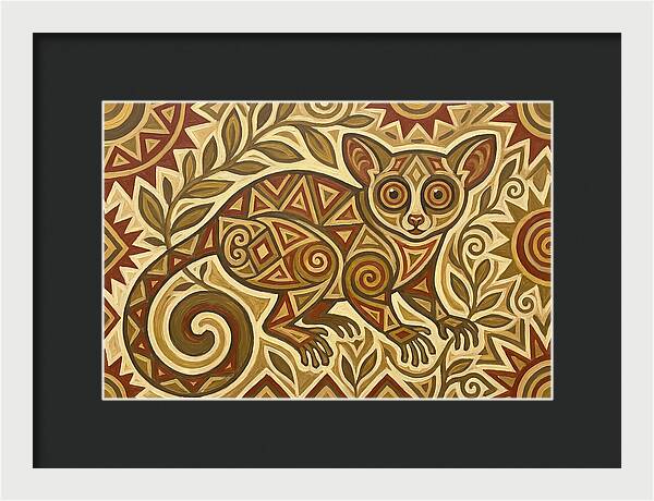 Bushbaby Folk Art