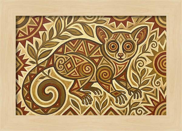 Bushbaby Folk Art