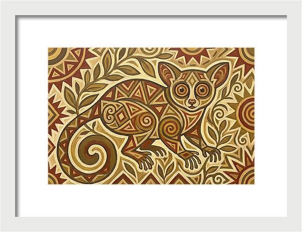 Bushbaby Folk Art