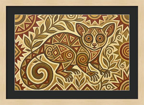 Bushbaby Folk Art