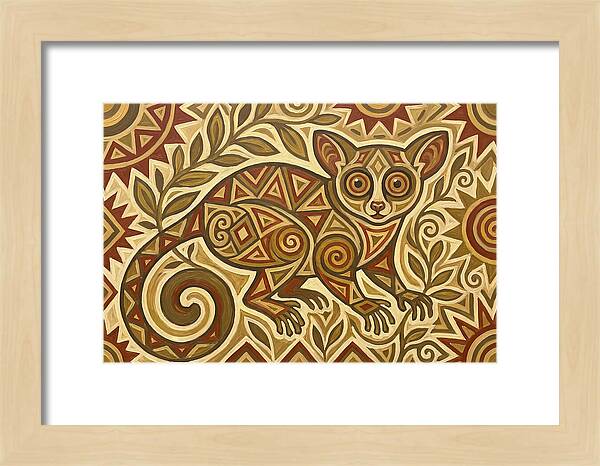 Bushbaby Folk Art