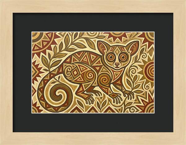 Bushbaby Folk Art