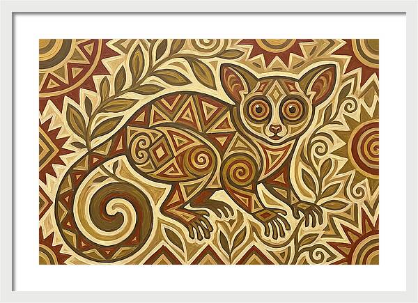 Bushbaby Folk Art