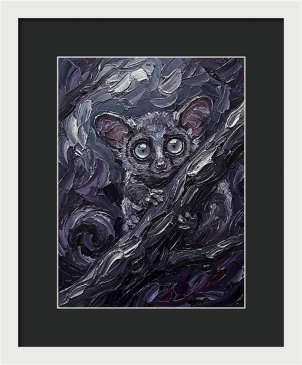 Bushbaby In The Shadows