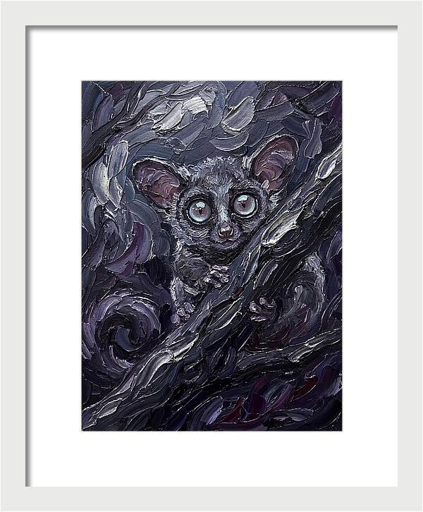 Bushbaby In The Shadows