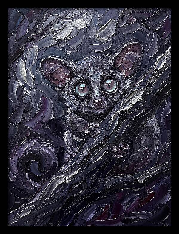 Bushbaby In The Shadows