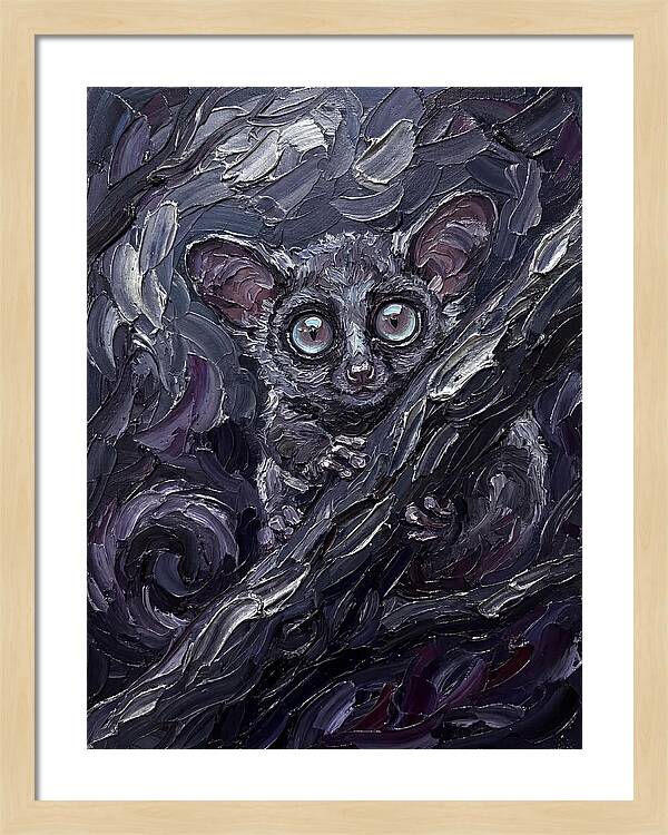 Bushbaby In The Shadows