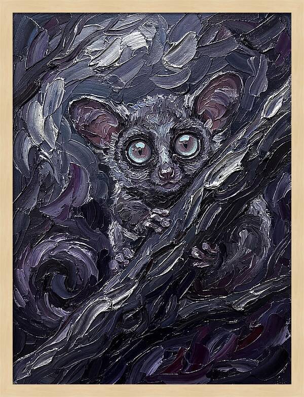 Bushbaby In The Shadows