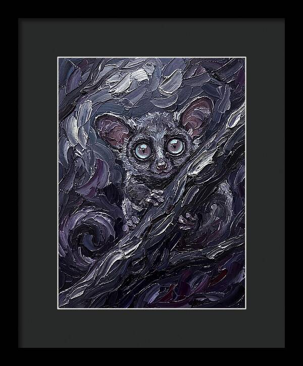 Bushbaby In The Shadows
