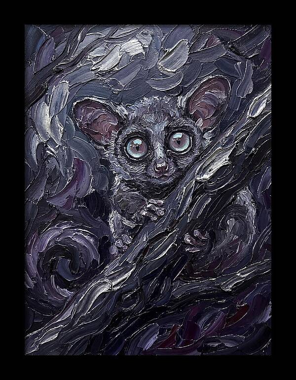 Bushbaby In The Shadows
