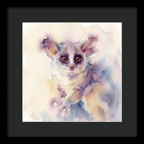 Bushbaby In Watercolor Hues