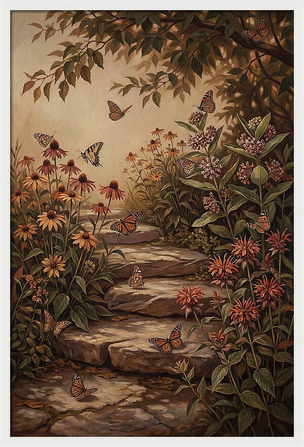 Butterfly Garden Serenity