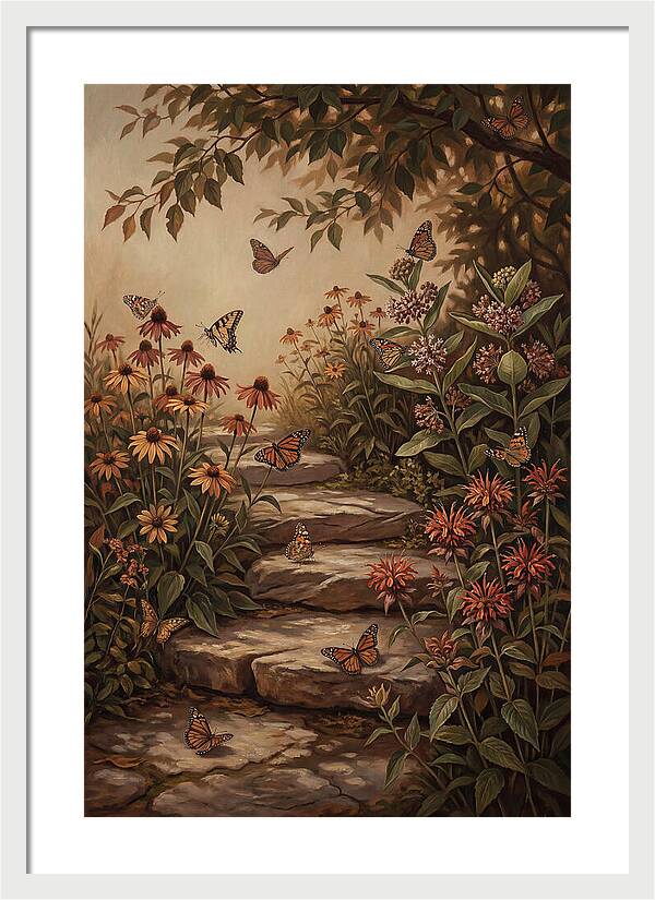 Butterfly Garden Serenity