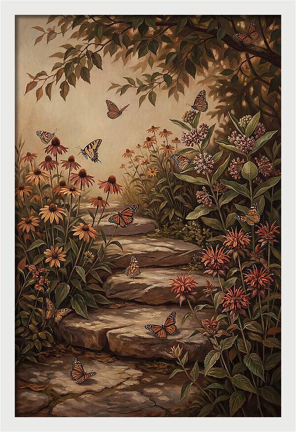 Butterfly Garden Serenity