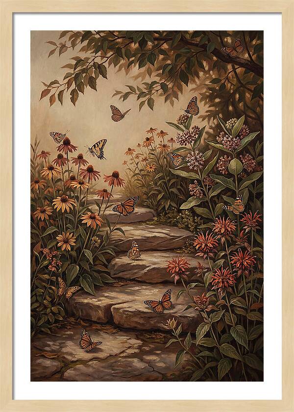 Butterfly Garden Serenity