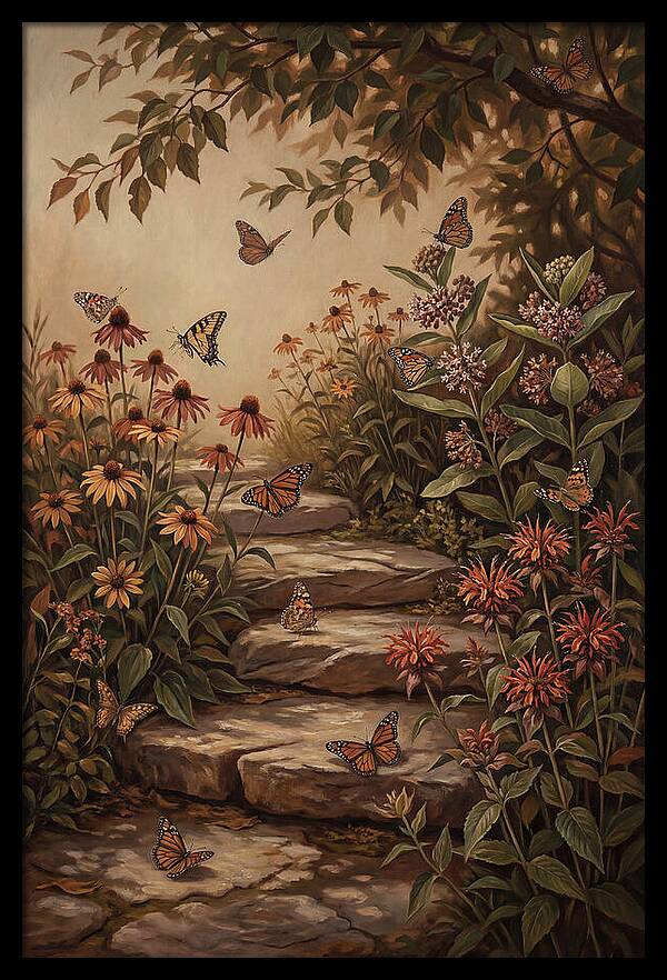 Butterfly Garden Serenity