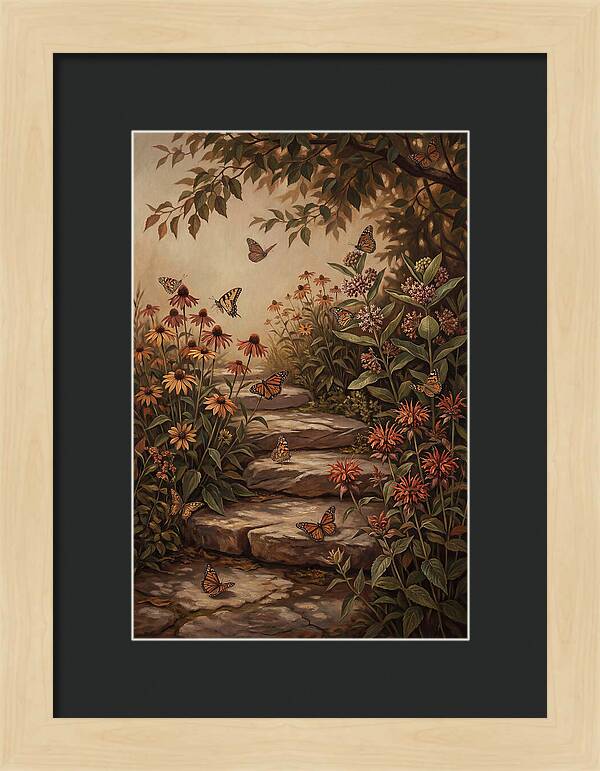 Butterfly Garden Serenity