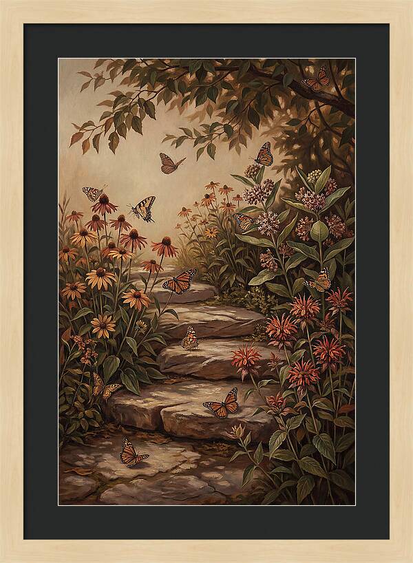 Butterfly Garden Serenity