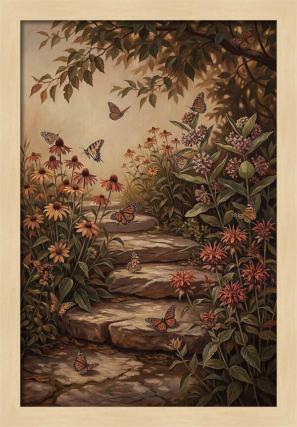 Butterfly Garden Serenity