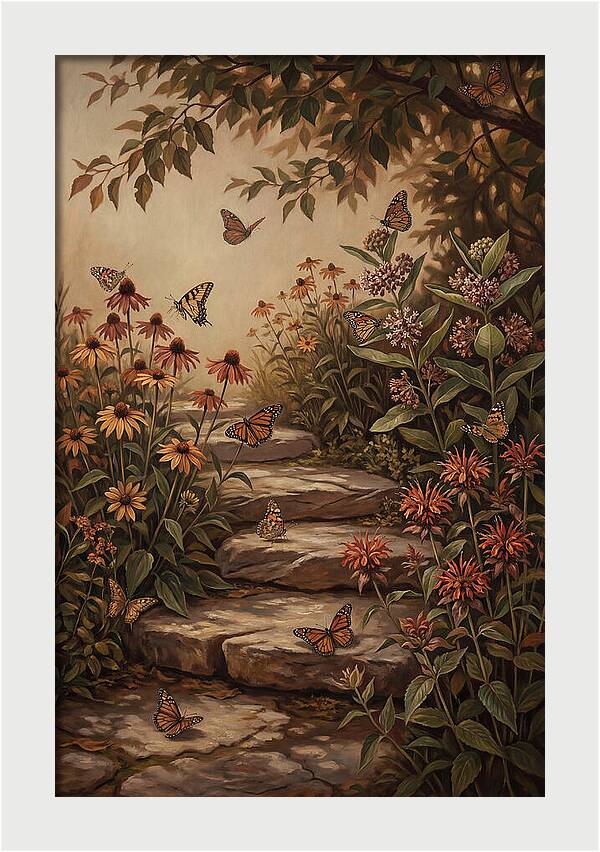 Butterfly Garden Serenity