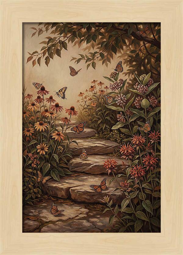 Butterfly Garden Serenity