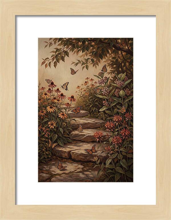 Butterfly Garden Serenity