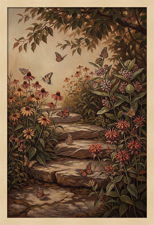 Butterfly Garden Serenity