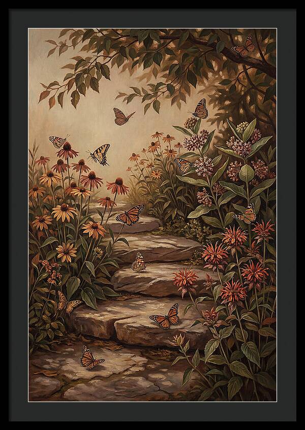 Butterfly Garden Serenity