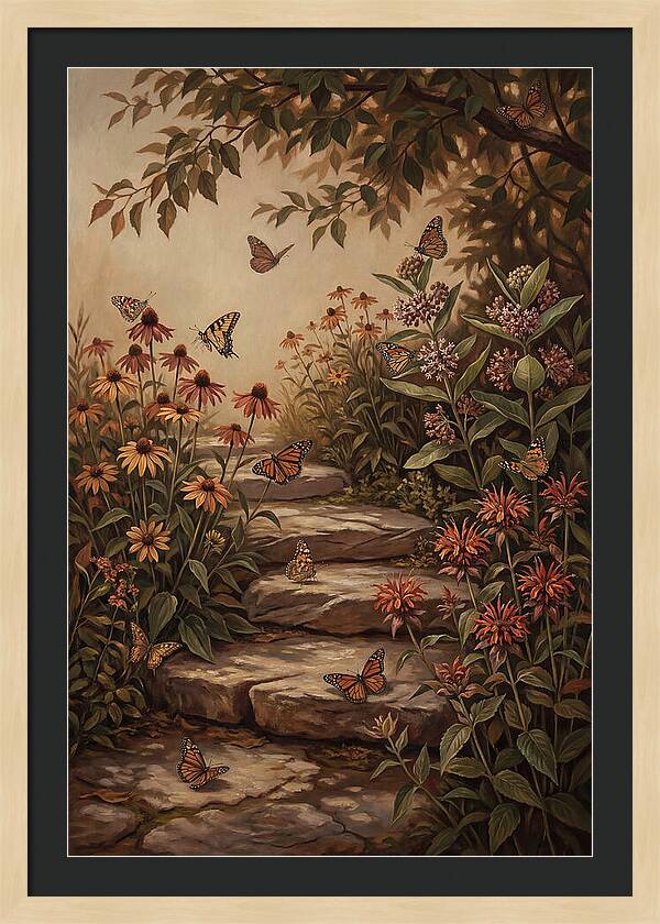 Butterfly Garden Serenity