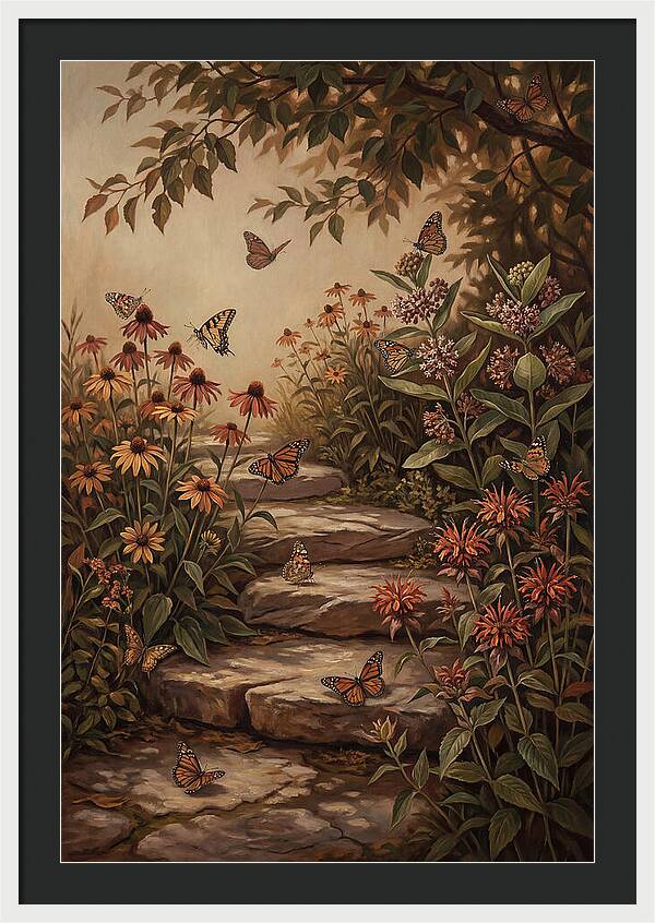 Butterfly Garden Serenity