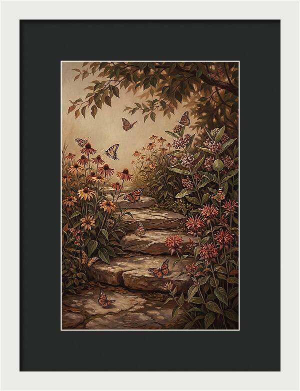 Butterfly Garden Serenity
