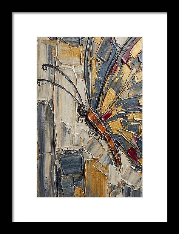 Butterfly In Textured Splendor