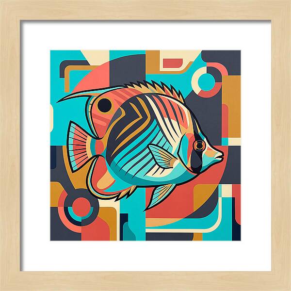 Butterflyfish In Vibrant Colors