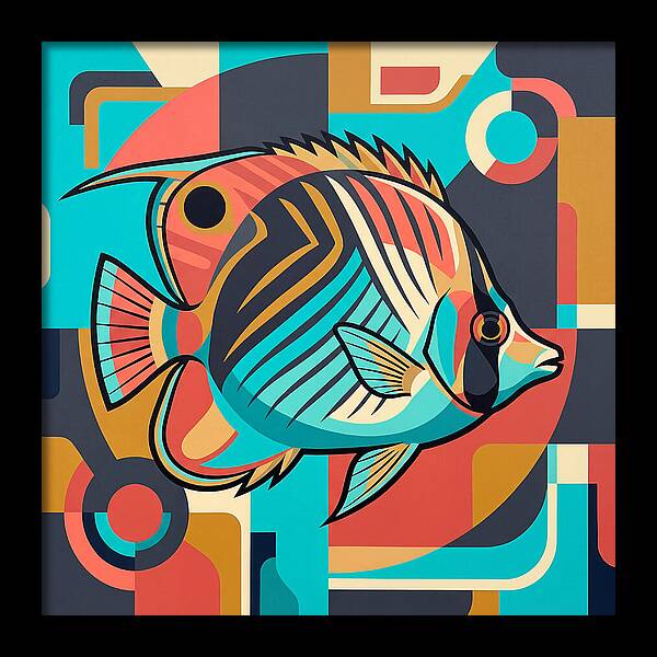 Butterflyfish In Vibrant Colors