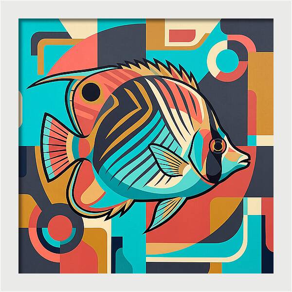 Butterflyfish In Vibrant Colors