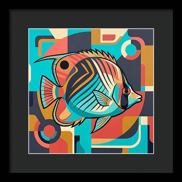 Butterflyfish In Vibrant Colors
